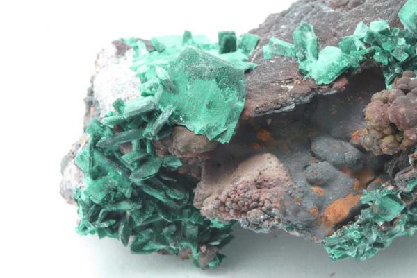 Pseudomorphose von Malachit nach Azurit