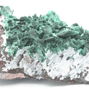 Pseudomorphose von Malachit nach Azurit