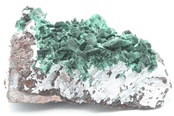 Pseudomorphose von Malachit nach Azurit