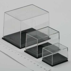 Kunststoffbox - klein schwarz, 10 Stück