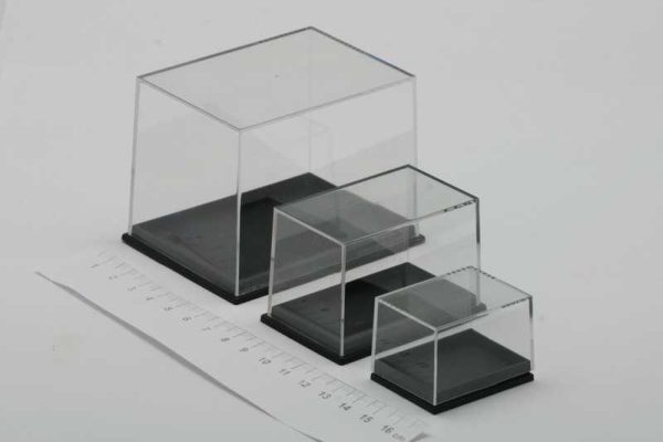Kunststoffbox - klein schwarz, 10 Stück