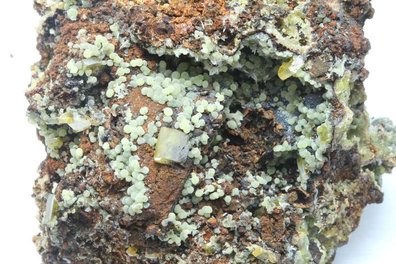 Wulfenit, Mimetit – Bild 2