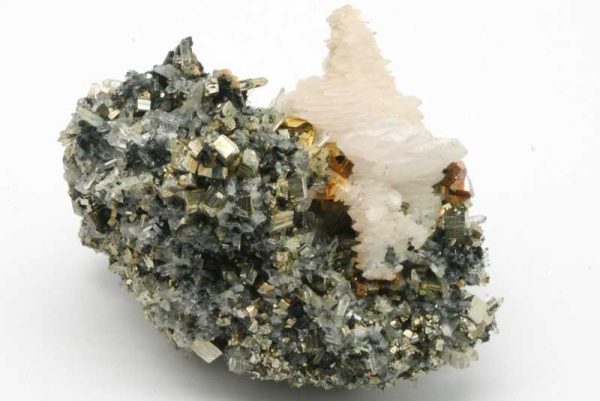 Pyrit, Calcit – Bild 2