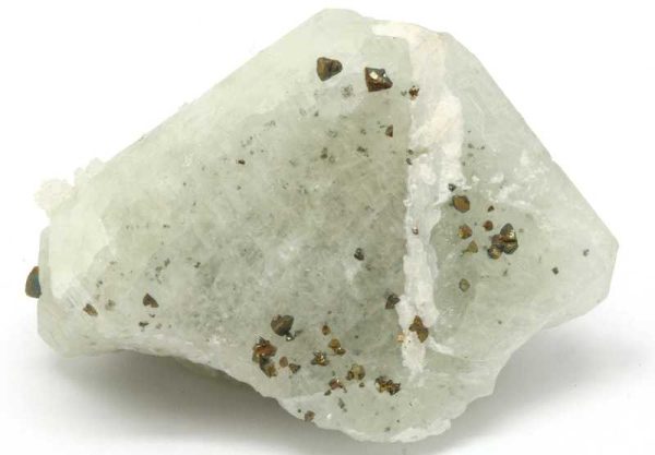 Datolith, Chalkopyrit – Bild 2