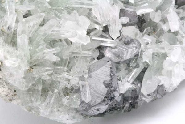 Quarz - Japan-Zwilling, Galenit – Bild 3