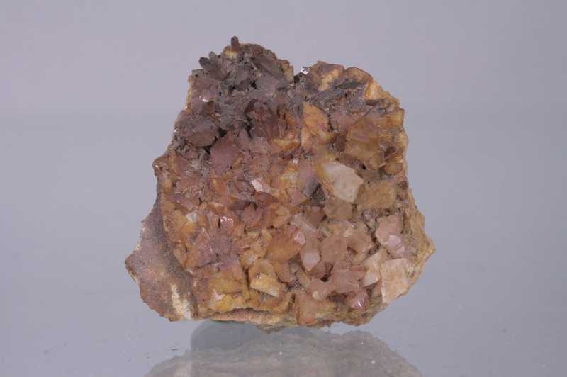 Ankerit, Quarz (Kristall) – Bild 4