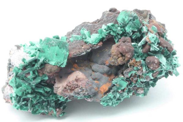 Pseudomorphose von Malachit nach Azurit – Bild 4