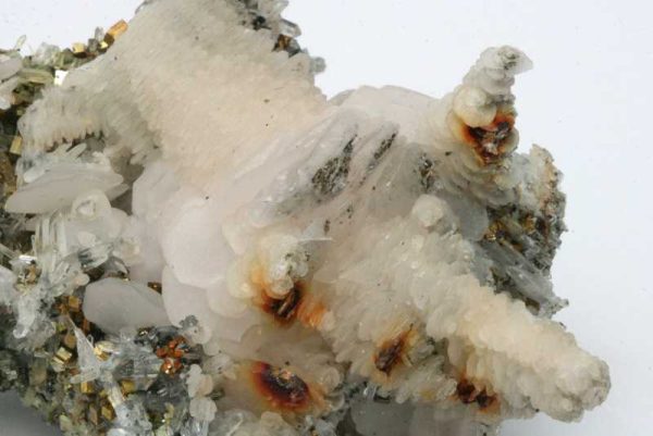 Pyrit, Calcit – Bild 5