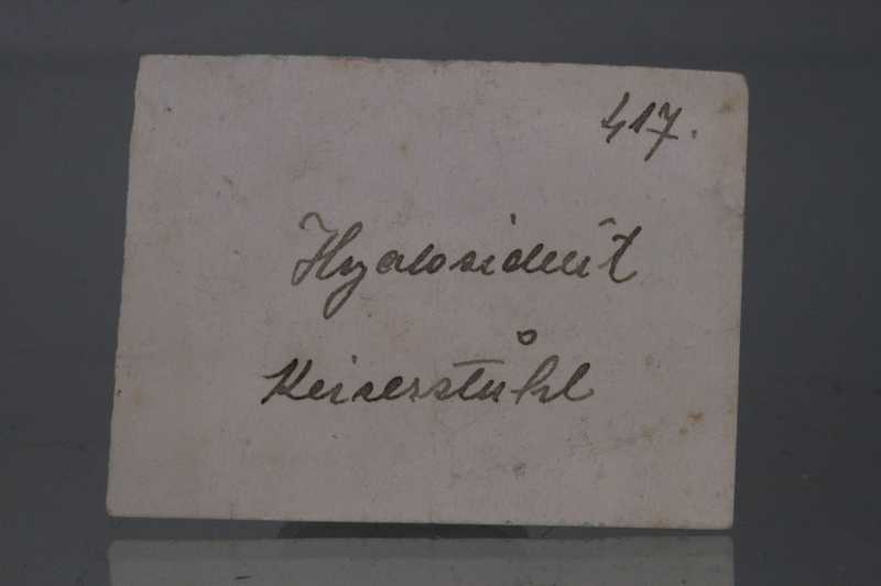 Ankerit, Quarz (Kristall) – Bild 5