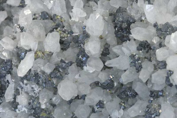 Bournonit, Quarz, Chalkopyrit – Bild 7