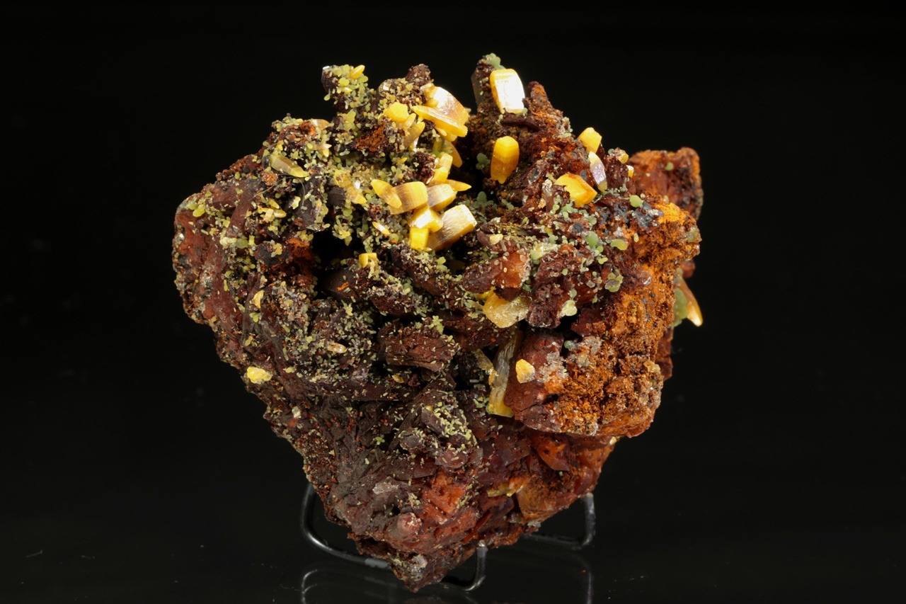 Wulfenit, mimetit – Bild 2