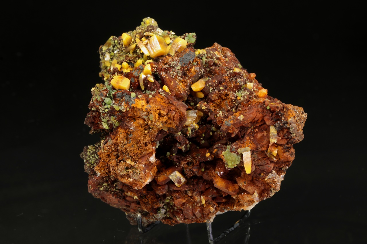 Wulfenit, mimetit – Bild 4