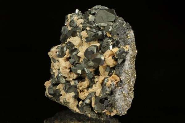 Tetraedrit, Rhodochrosit – Bild 4