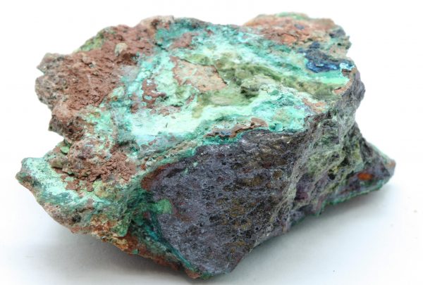 Domeykit, Kuprit, Chrysokoll, Azurit, Olivenit – Bild 4