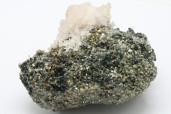 Pyrit, Calcit