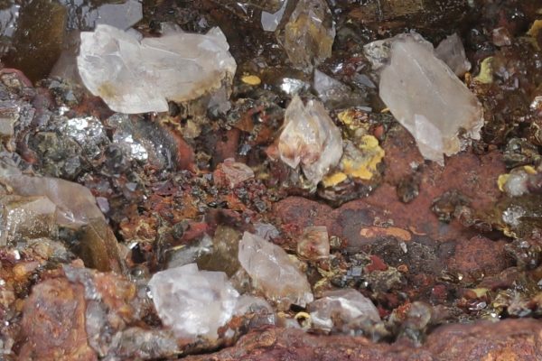 Adamit, Calcit – Bild 10