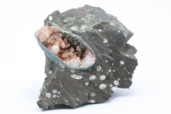 Harmotom, Calcit
