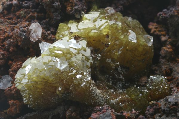Adamit, Calcit – Bild 6