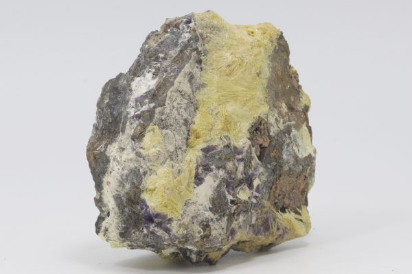 Karpholith, Rhodochrosit – Bild 2