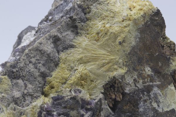Karpholith, Rhodochrosit – Bild 5