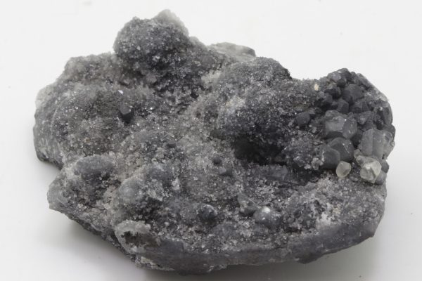 Boulangerit, Quarz, Calcit – Bild 3