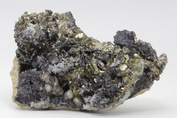 Galenit, Pyrit, Pyrrhotin, Dolomit