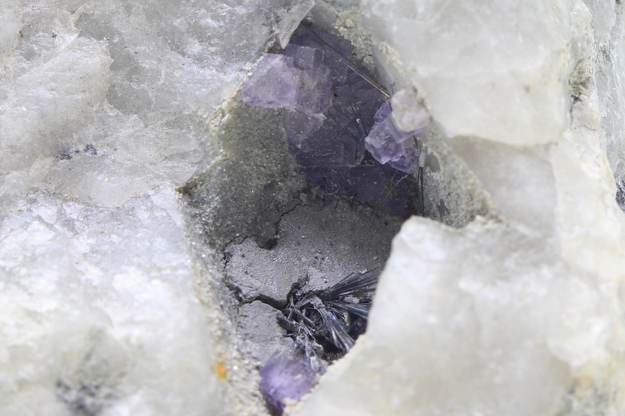 Bismutinit, Fluorit – Bild 5