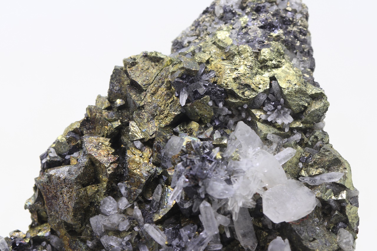 Chalkopyrit, Sphalerit, Galenit, Kristall