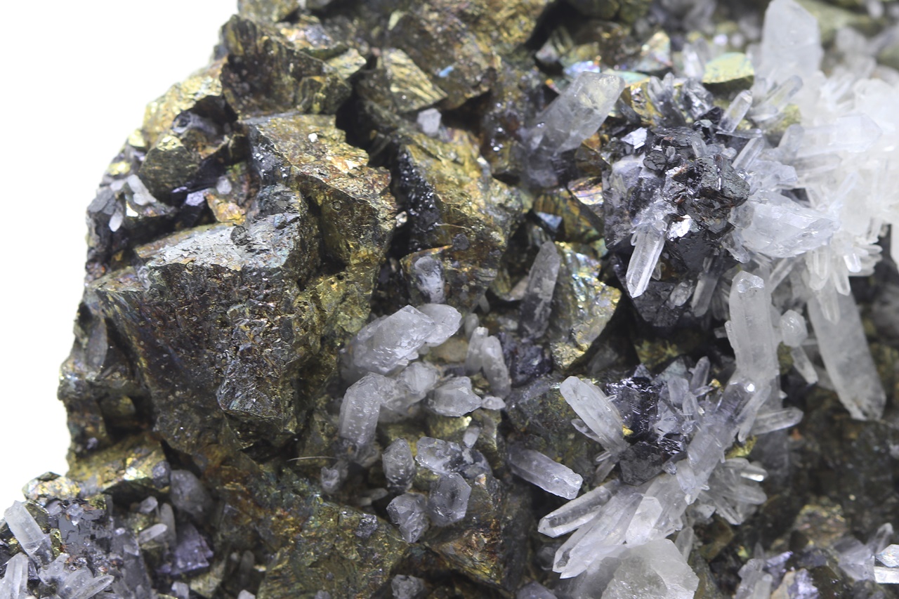 Chalkopyrit, Sphalerit, Galenit, Kristall – Bild 6