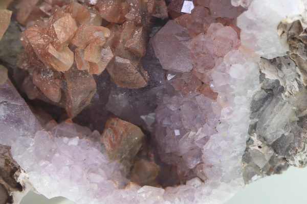 Amethyst, Calcit – Bild 8
