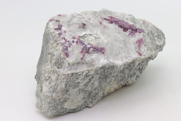 Proustit, Calcit – Bild 5