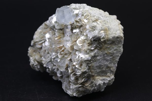 Aquamarin, Muskovit – Bild 3