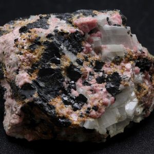 Lennilenapeit, Franklinite, Rhodonit, Spessartin