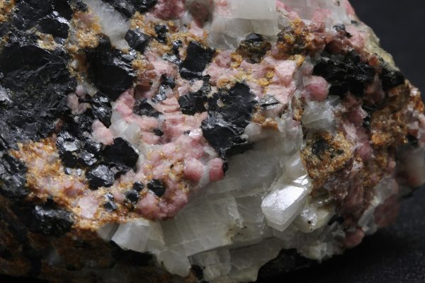 Lennilenapeit, Franklinite, Rhodonit, Spessartin – Bild 2