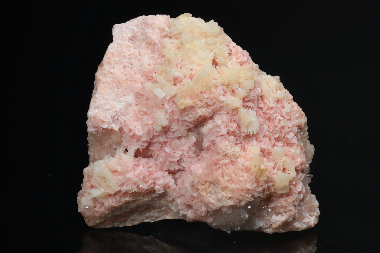 Rhodochrosit, Quarz – Bild 4