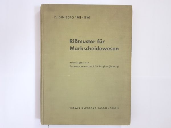Rissmuster für Markscheidewesen