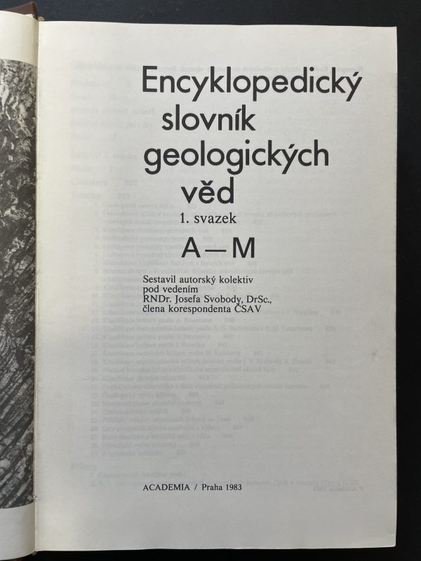 Enzyklopädisches Wörterbuch der Geowissenschaften: 2 Bände (A-Z) – Bild 2