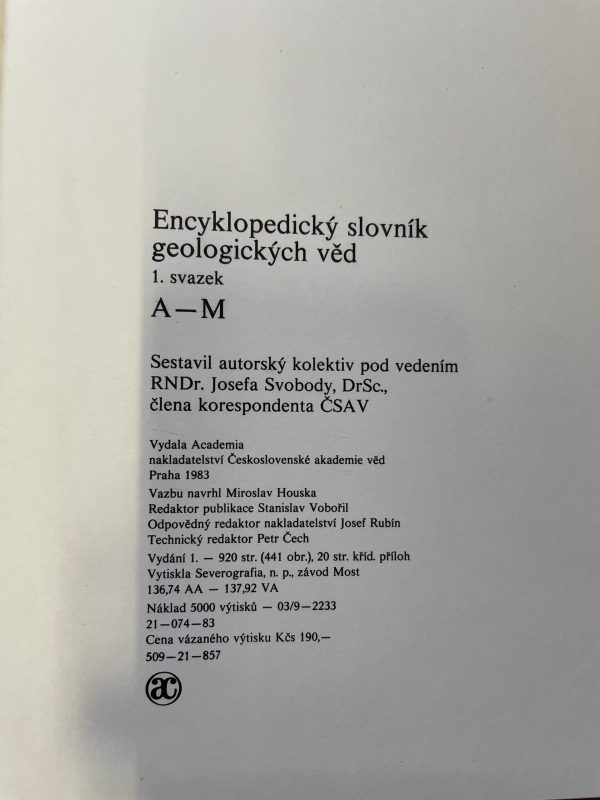 Enzyklopädisches Wörterbuch der Geowissenschaften: 2 Bände (A-Z) – Bild 3