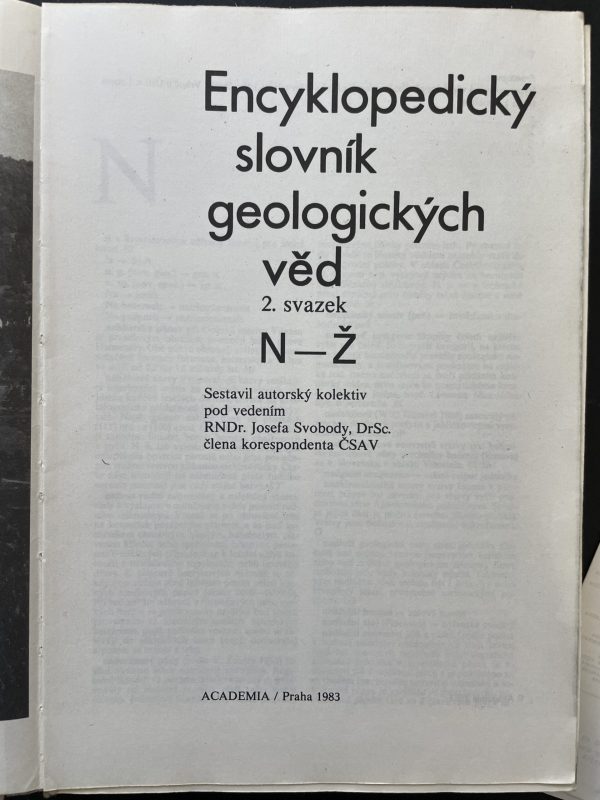 Enzyklopädisches Wörterbuch der Geowissenschaften: 2 Bände (A-Z) – Bild 5