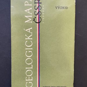 Geologische Karte der ČSSR 1:500 000 - Ost