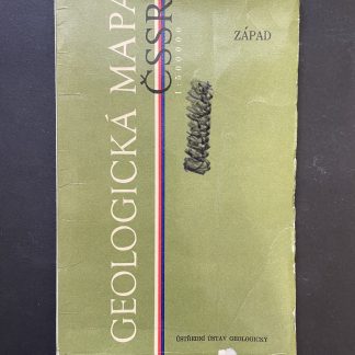 Geological Map of the CSSR 1:500 000 - West