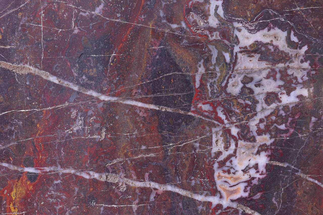 Eisenhaltiger Quarz, Achat – Bild 2