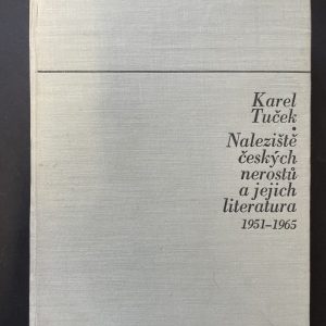 Fundstellen tschechischer Mineralien und ihre Literatur 1951–1965
