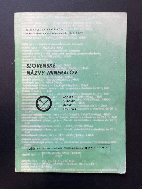 Slowakische Mineralnamen