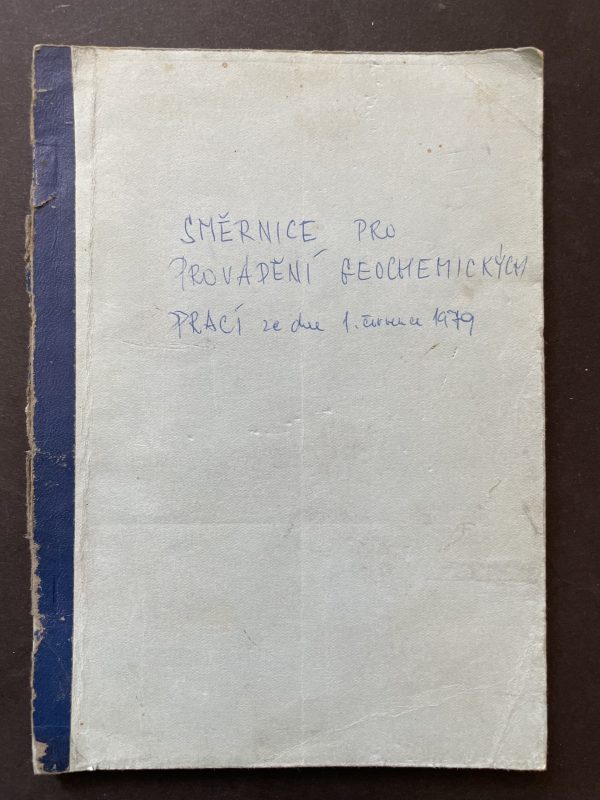 Richtlinien für die Durchführung geochemischer Arbeiten vom 1.7.1979