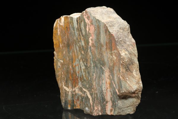 Pyrit, Rhodonit – Bild 2