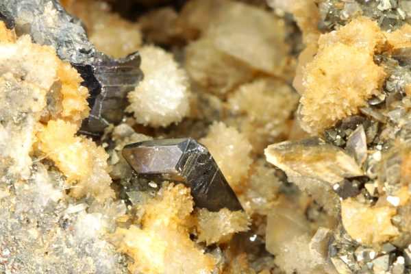 Bournonit, Siderit, Calcit – Bild 7