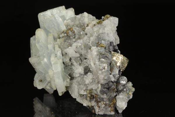Baryt, Pyrit, Galenit – Bild 4
