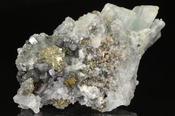 Baryt, Pyrit, Galenit – Bild 5