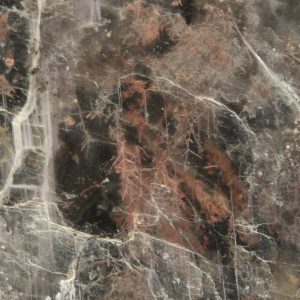 Reines Kupfer im Gipsstein